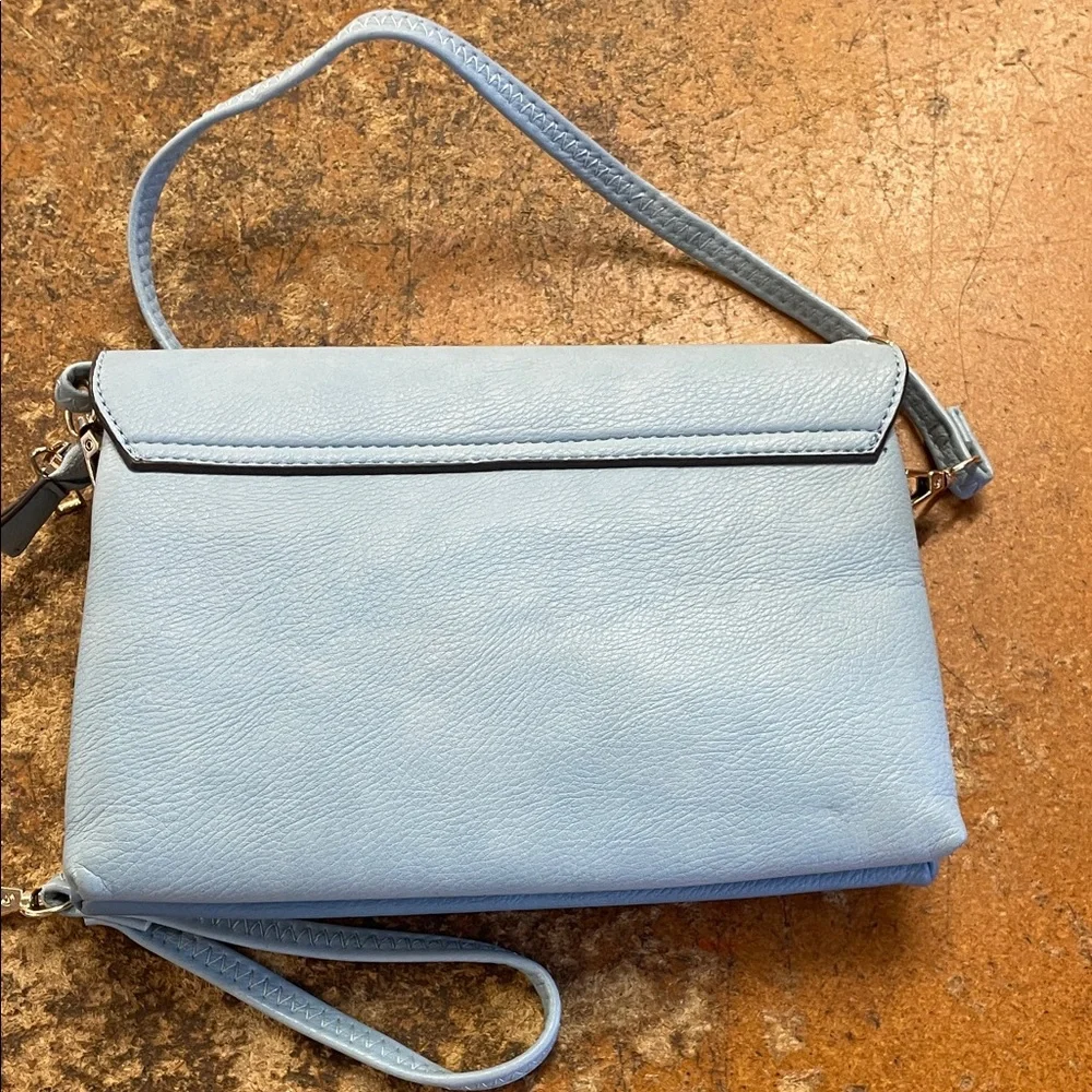 Kate Spade Light Blue and White Crossbody Bag - Picture 4 of 4